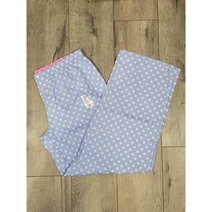 Los Angeles Dodgers Polka Dot Pajama Pants